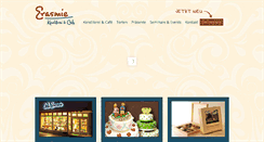 Desktop Screenshot of cafe-erasmie.de
